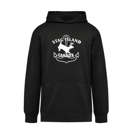 Stag Island Youth Essential Performance Hoodie
