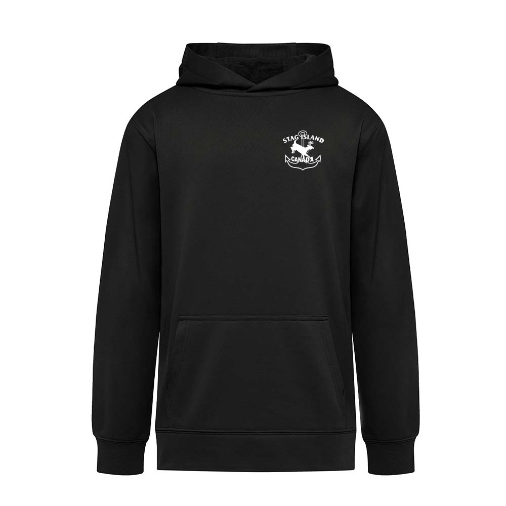 Stag Island Youth Essential Performance Hoodie