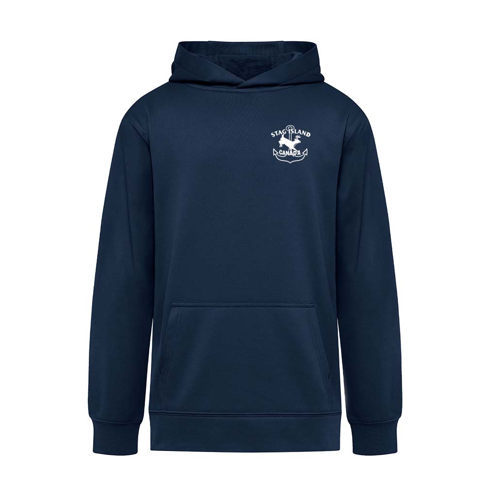 Stag Island Youth Essential Performance Hoodie
