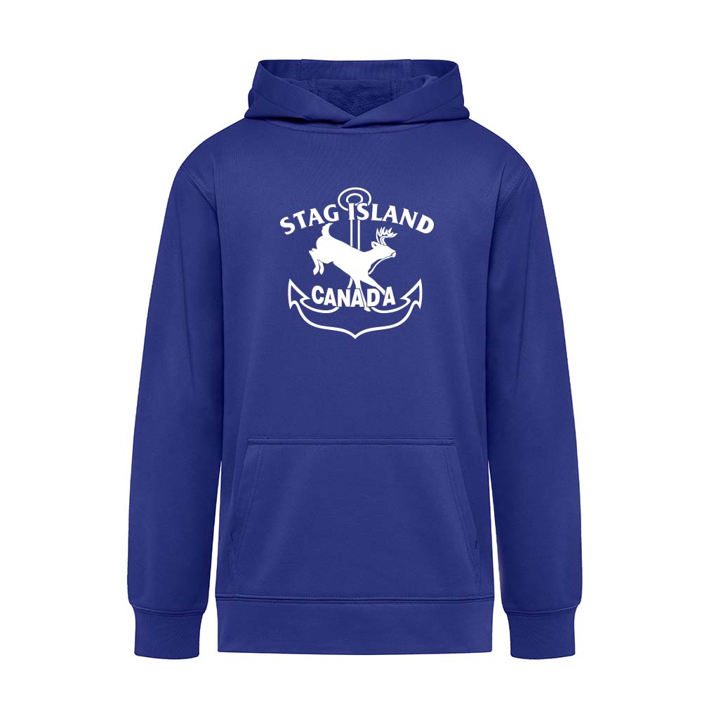 Stag Island Youth Essential Performance Hoodie