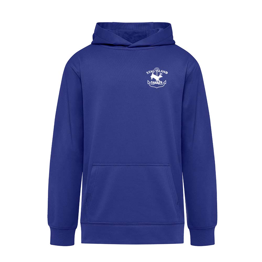 Stag Island Youth Essential Performance Hoodie