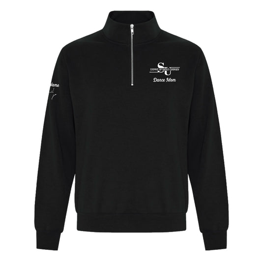 Steppin' Up Dance Adult Fleece 1/4 Zip Sweatshirt