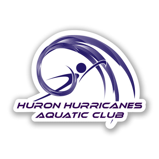 Huron Hurricanes 5" Vinyl Sticker