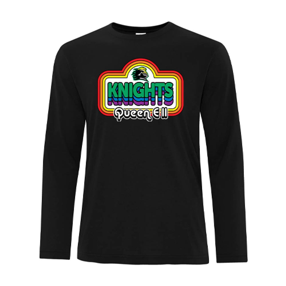 Queen Elizabeth II Sarnia Adult Pro Spun Long Sleeve T-Shirt