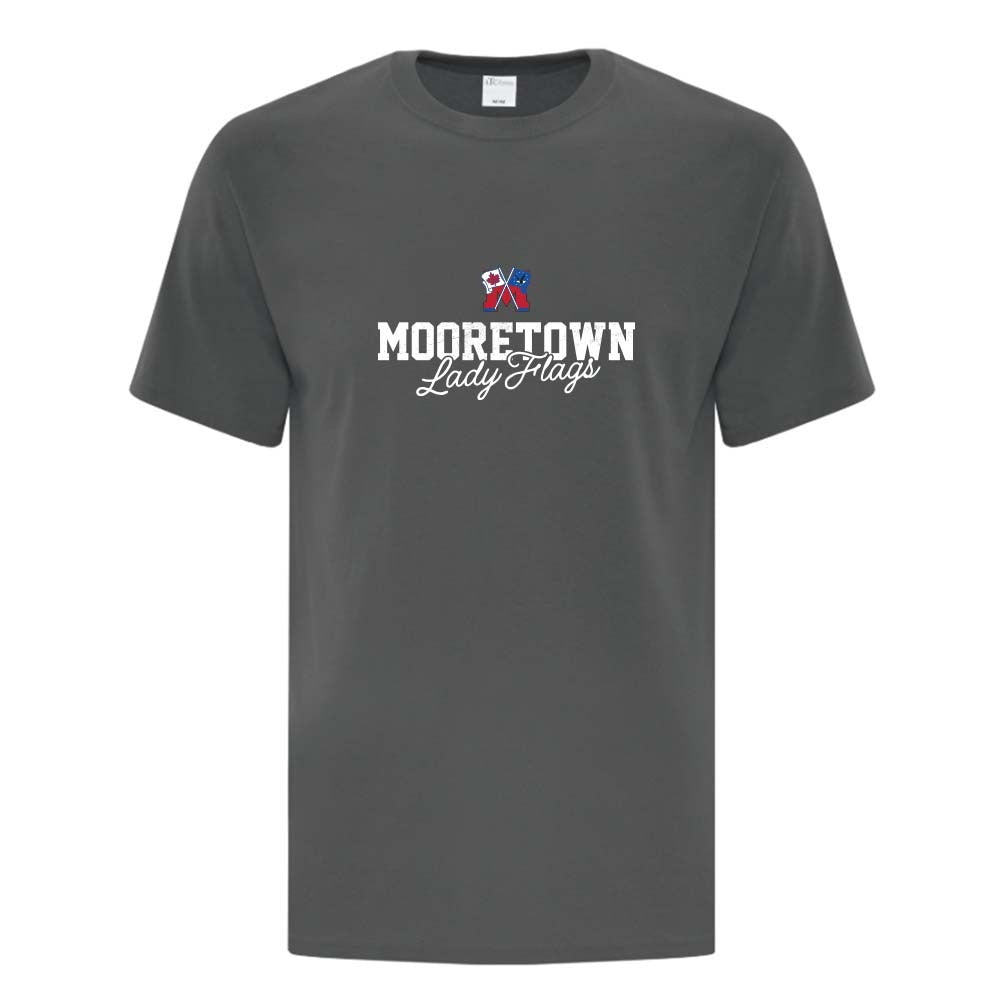 Mooretown Lady Flags Youth Cotton T-Shirt
