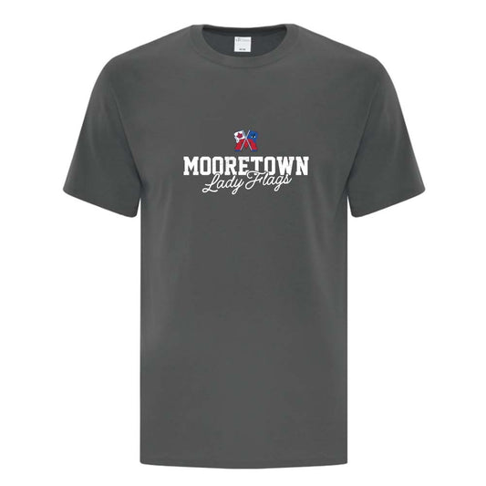 Mooretown Lady Flags Youth Cotton T-Shirt