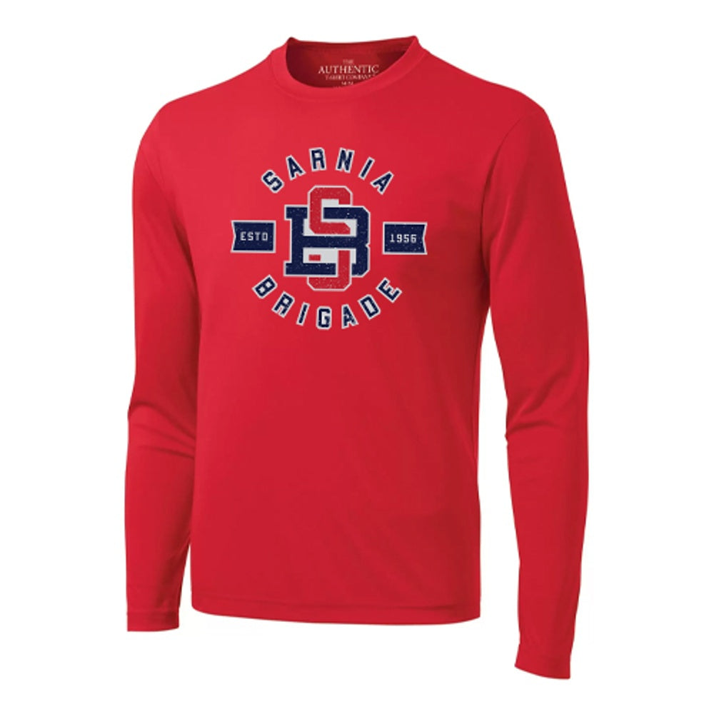 Sarnia Brigade Adult Pro Team Long Sleeve T-Shirt