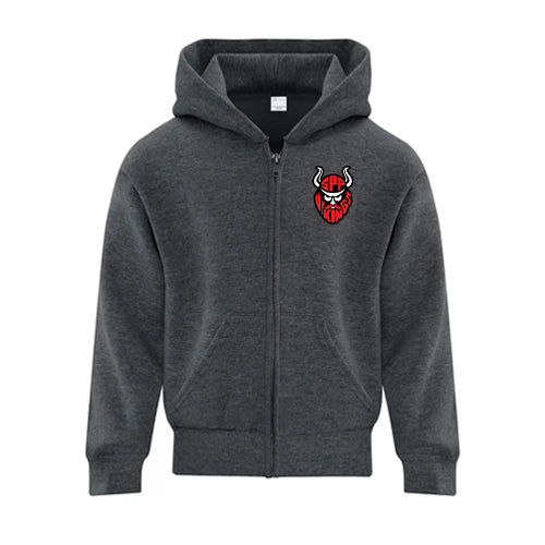 St Philip Youth Everyday Fleece Full Zip Hooded Sweatshirt