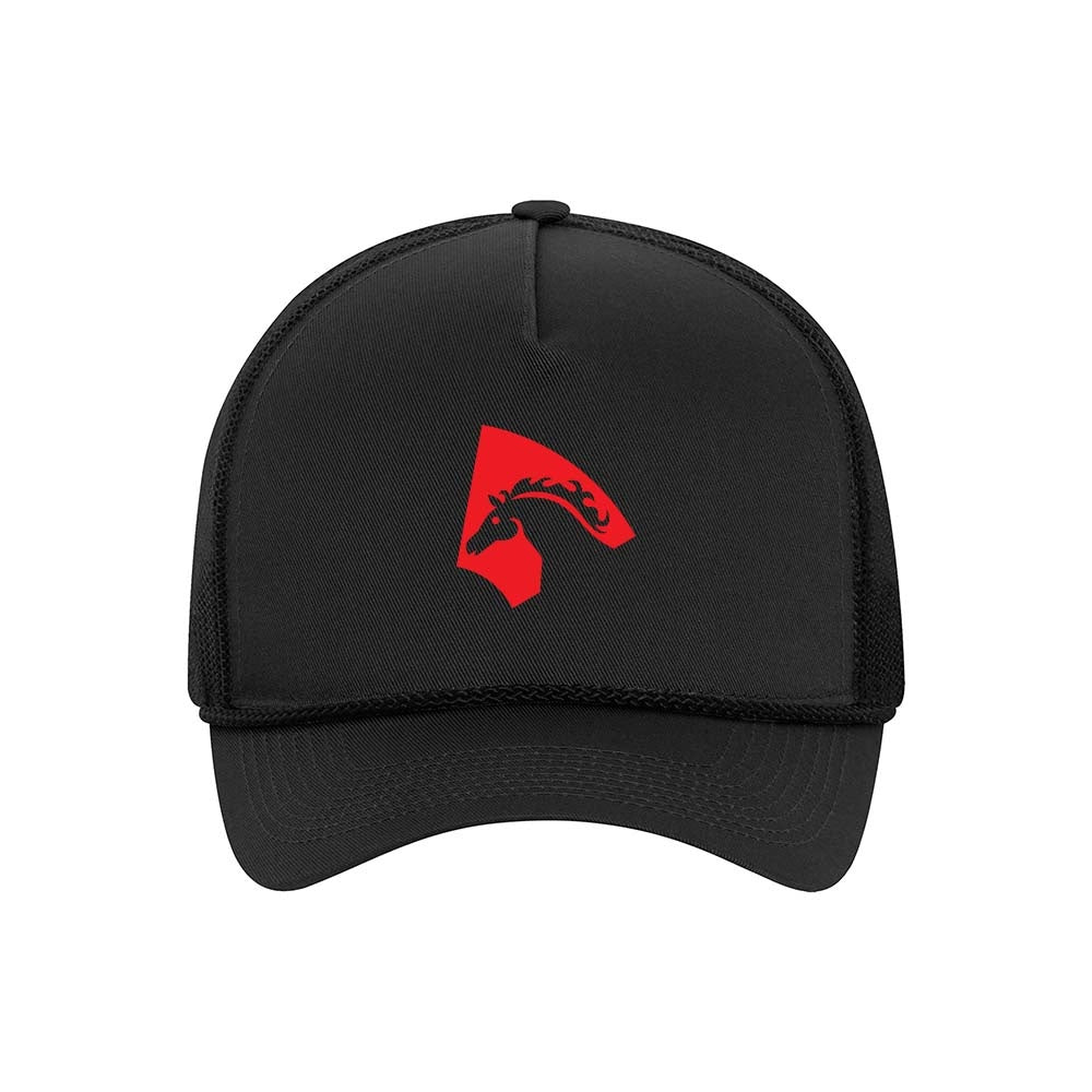 Confederation Central Cotton Twill 5-Panel Trucker Rope Cap