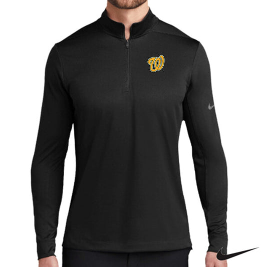 Wallaceburg Minor Baseball Adult Nike Dry 1/2 Zip Cover-Up
