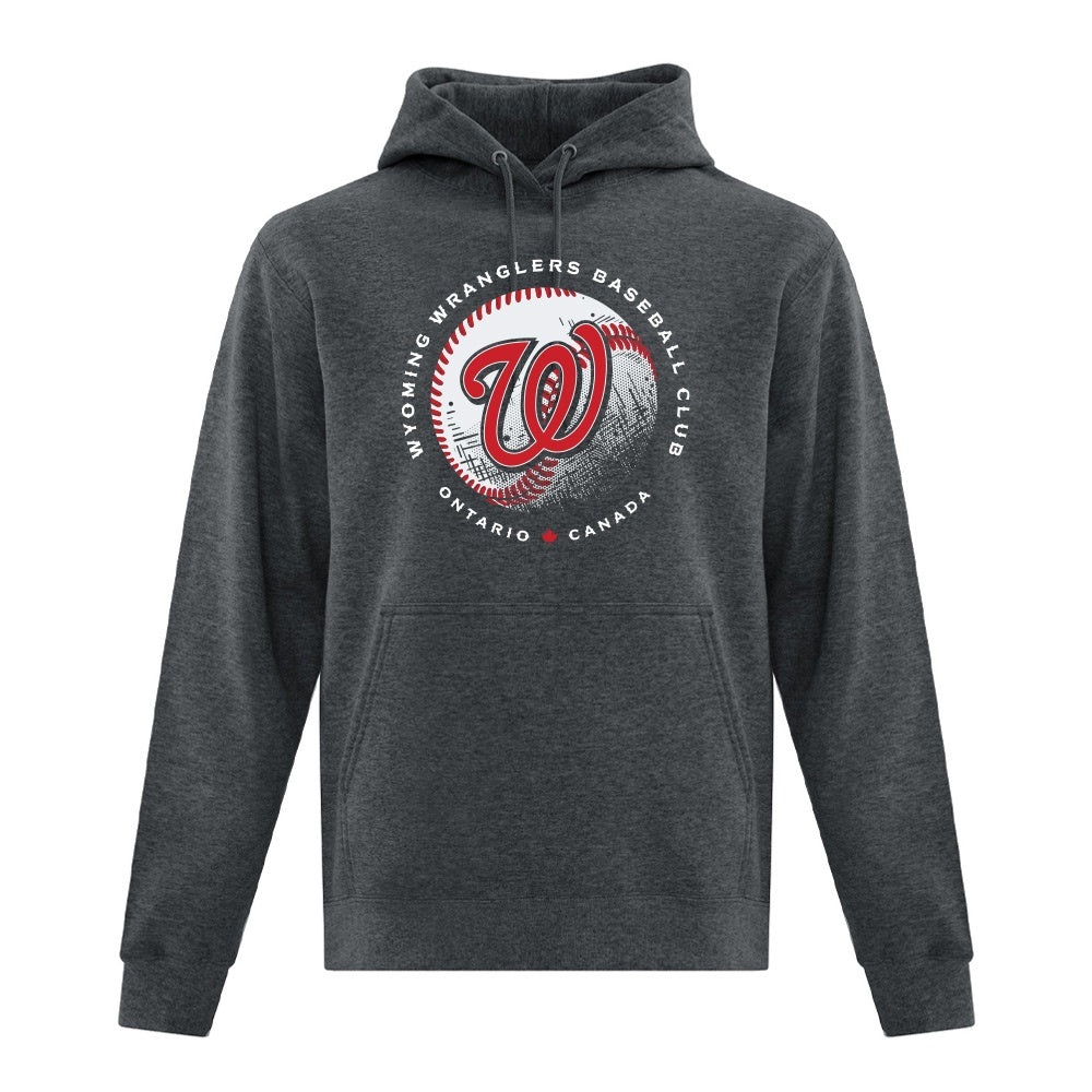 Wyoming Wranglers Adult Fleece Hooded Sweatshirt
