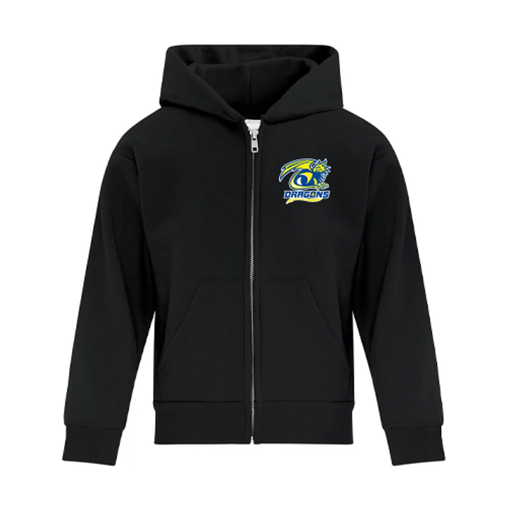 Hillcrest Youth Everyday Fleece Full Zip Hooded Sweatshirt