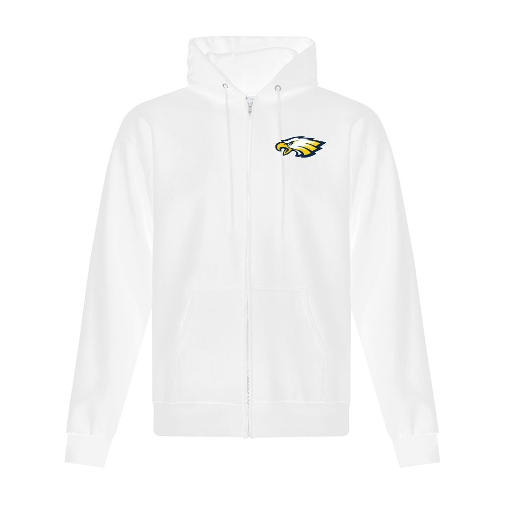 Dawn-Euphemia Adult Fleece Full Zip Hooded Sweatshirt