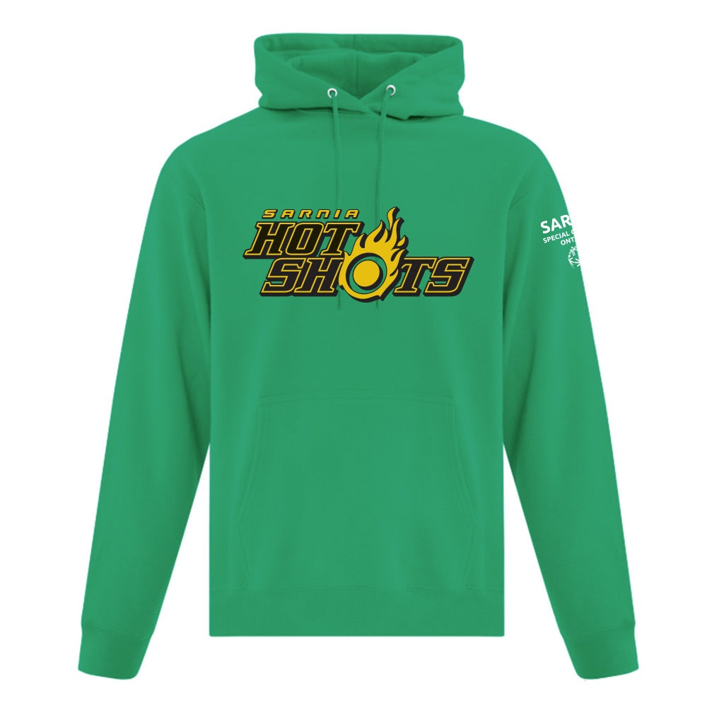 Special Olympics Adult Sarnia Hot Shots Fleece Hooded Sweatshirt
