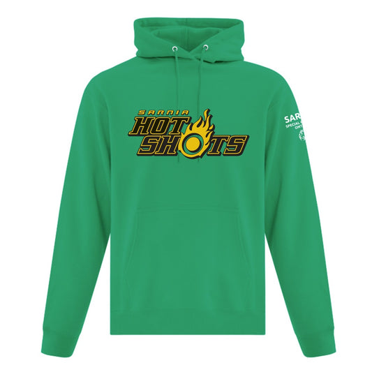 Special Olympics Adult Sarnia Hot Shots Fleece Hooded Sweatshirt