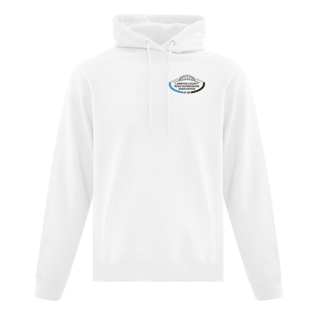 Lambton County Road Supervisors Adult Fleece Hooded Sweatshirt
