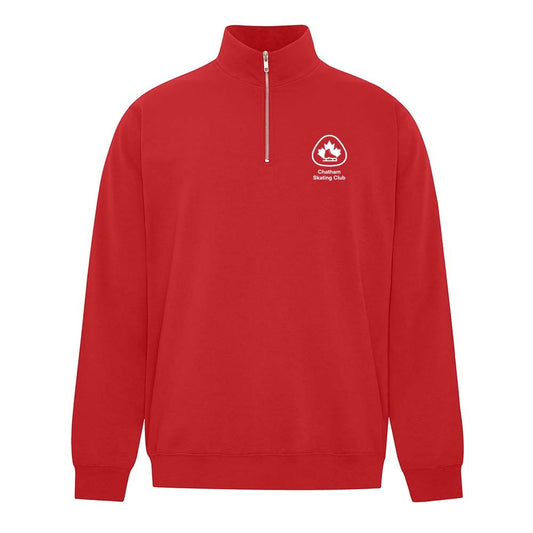 Chatham Skating Club Adult Fleece 1/4 Zip Sweatshirt