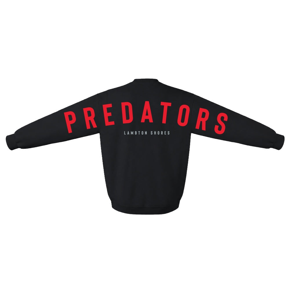Lambton Shores Predators Adult Heavy Blend Crewneck Sweatshirt