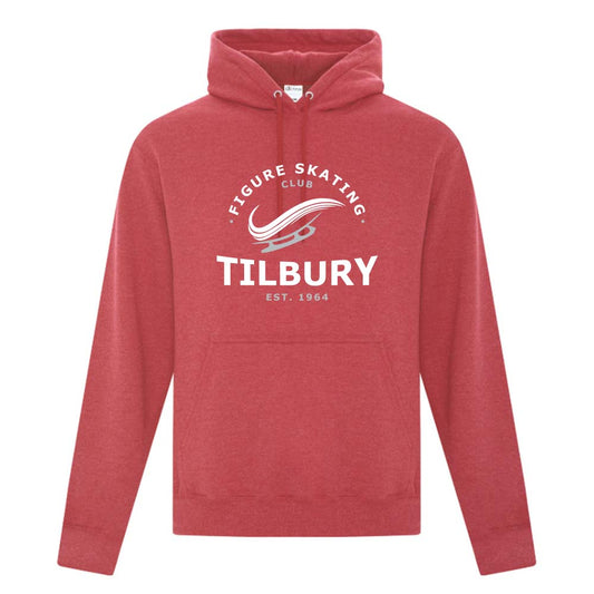 Tilbury Figure Skating Adult Fleece Hooded Sweatshirt (Alt. Logo)