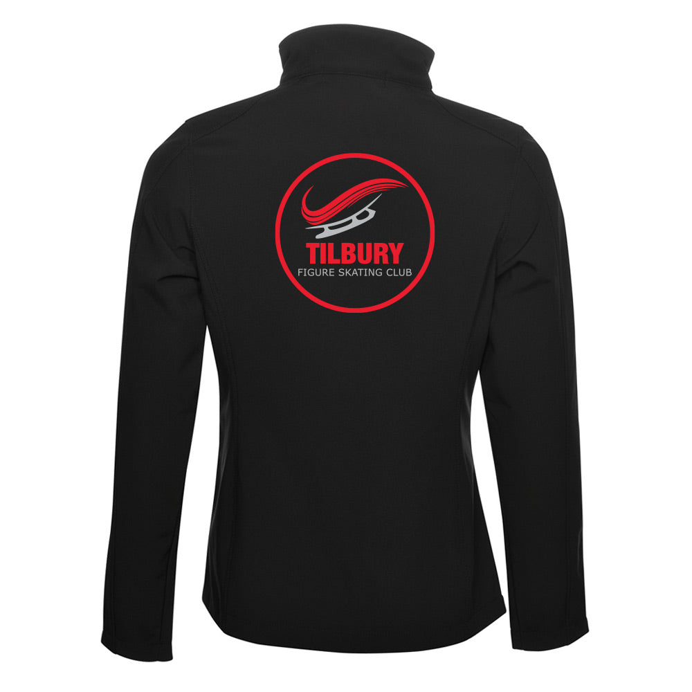 Tilbury Figure Skating Ladies' Water Repellent Soft Shell Jacket