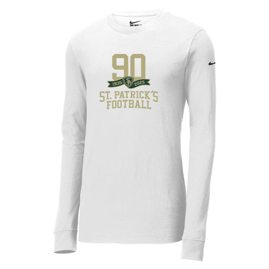 St. Pat's Football Adult Nike Dri-FIT Cotton/Poly Long Sleeve Tee