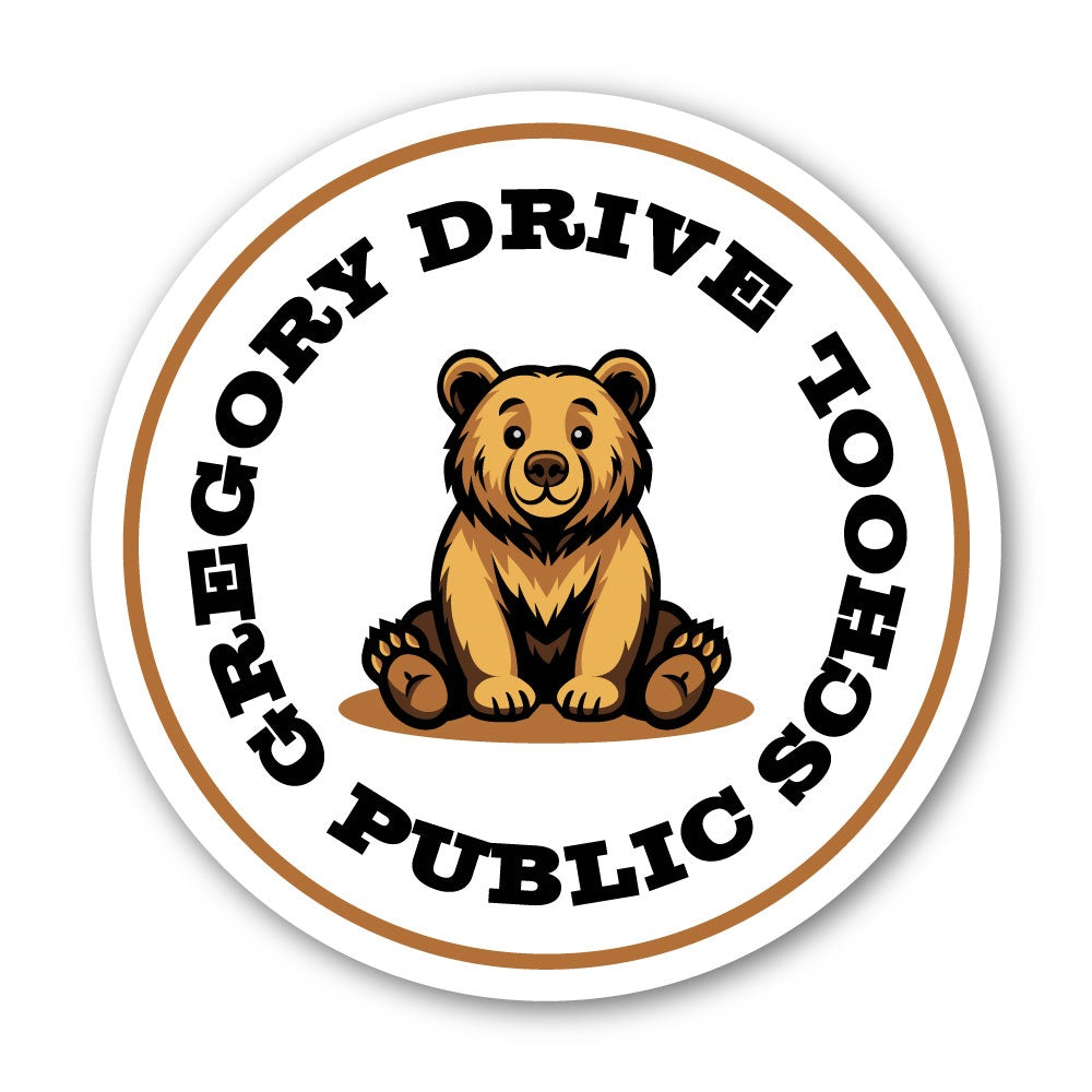 Gregory Drive 5" Vinyl Sticker