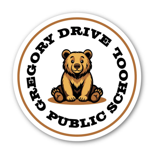 Gregory Drive 5" Vinyl Sticker