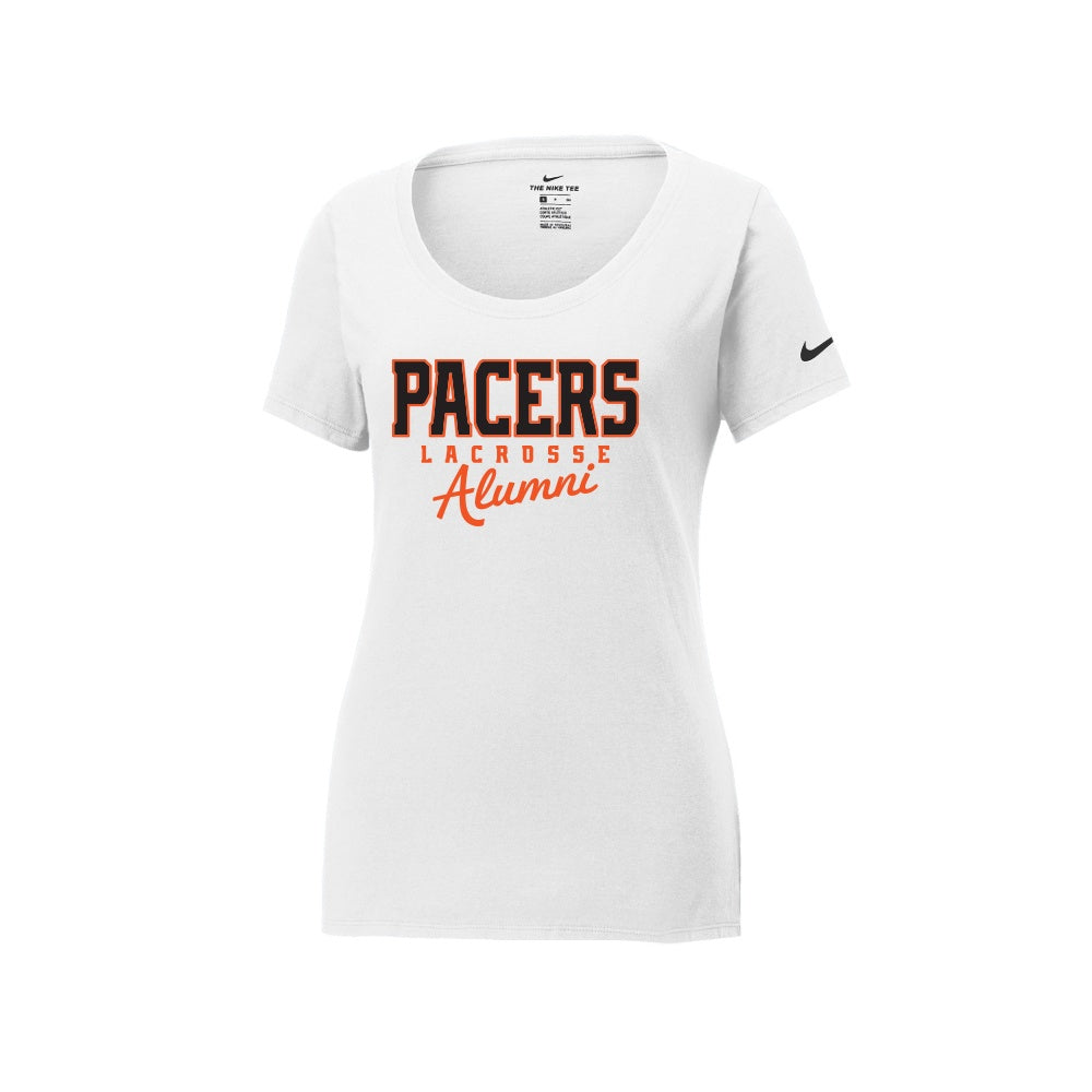 Point Edward Pacers Alumni Ladies' Nike Dri-FIT Cotton/Poly Scoop Neck Tee