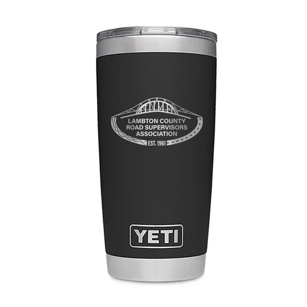 Lambton County Road Supervisors 20oz Yeti Tumbler