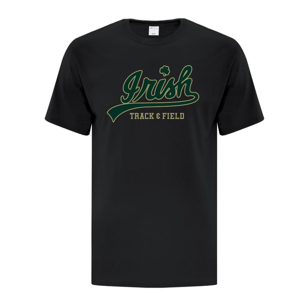 St Pats Track & Field Adult Everyday Cotton T-Shirt