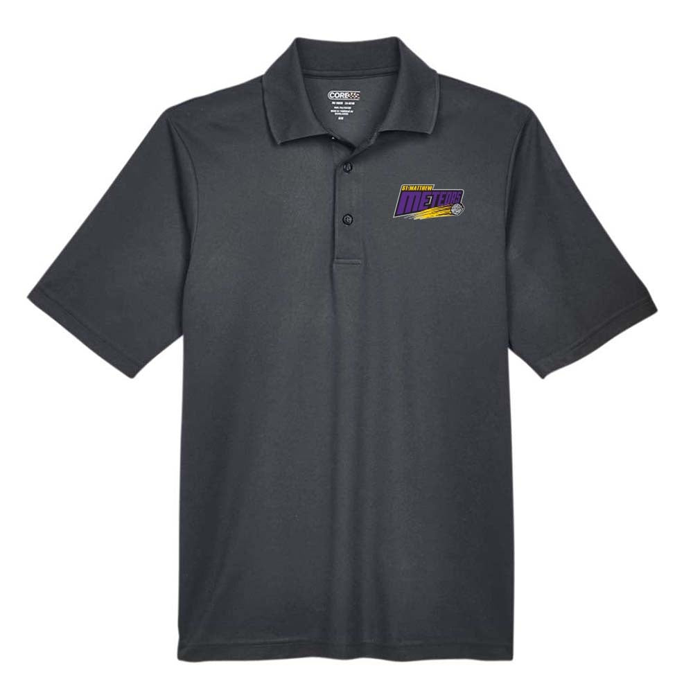 St Matthew Adult Performance Pique Polo