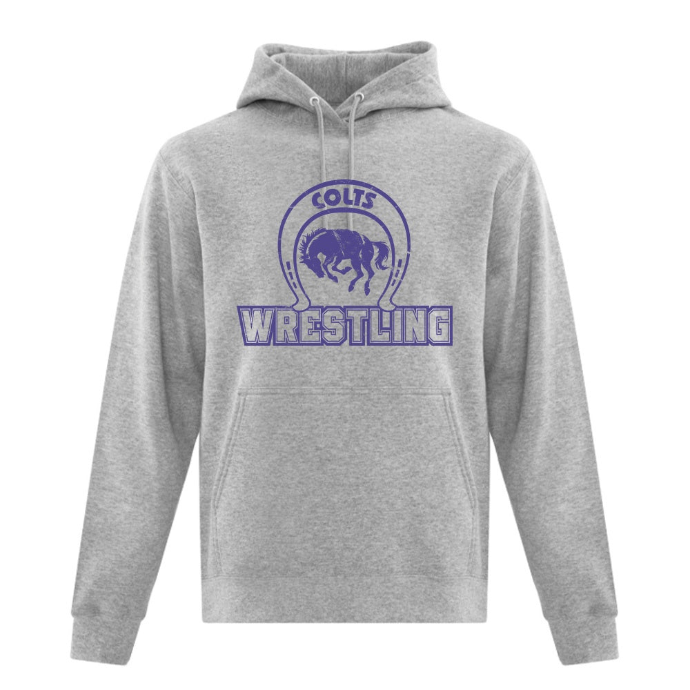 Sarnia Bluewater Wrestling Adult Fleece Hooded Sweatshirt