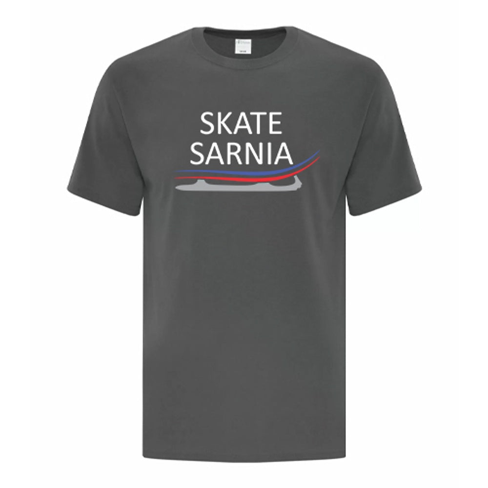 Skate Sarnia Adult Everyday Cotton T-Shirt