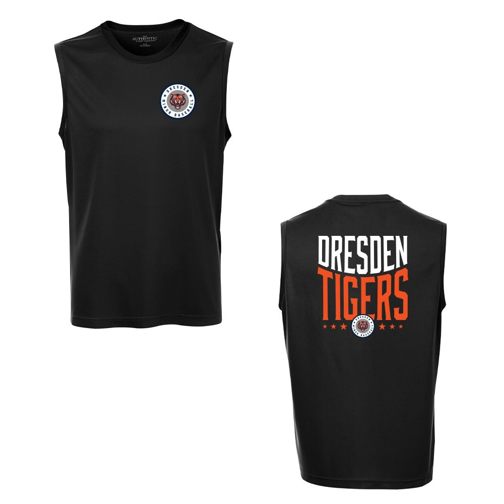 Dresden Minor Baseball Adult Pro Team Sleeveless Tee