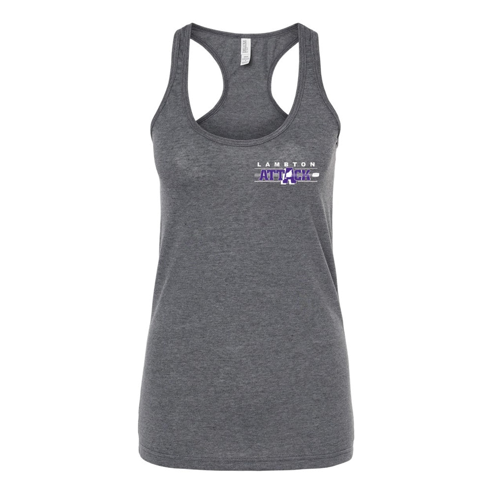 Lambton Attack Ladies' Racerback Blend Tank