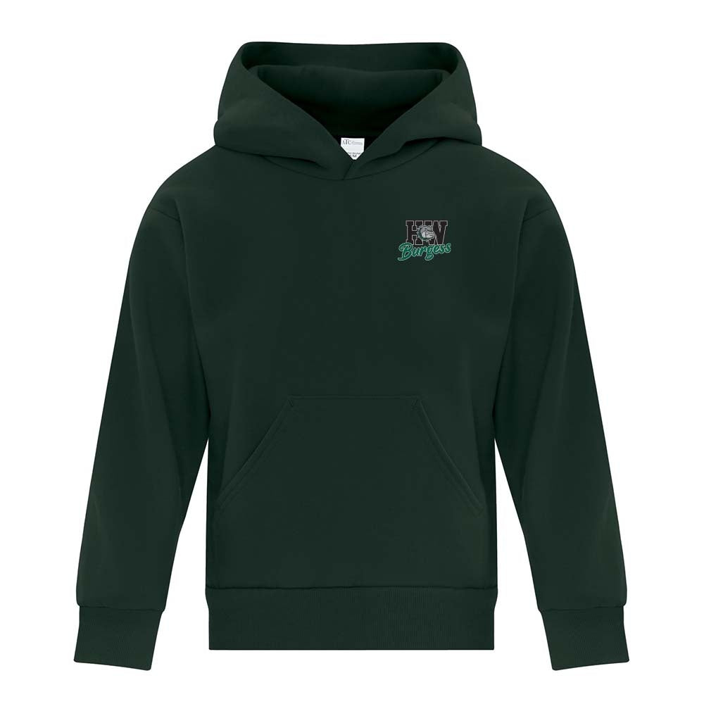 H.W. Burgess Youth Fleece Hooded Sweatshirt