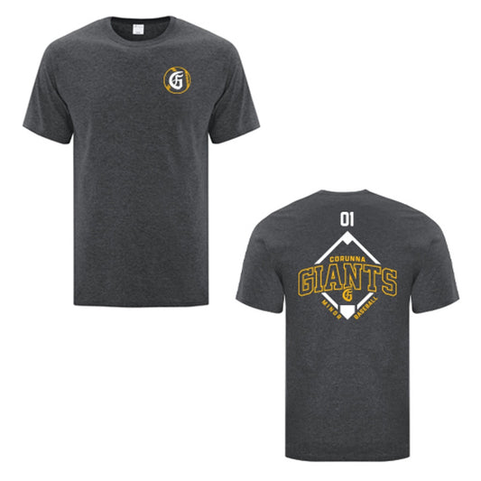 Corunna Giants Adult Cotton T-Shirt