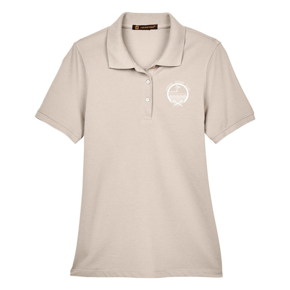 Sarnia Riding Club Ladies' Harriton Easy Blend Polo