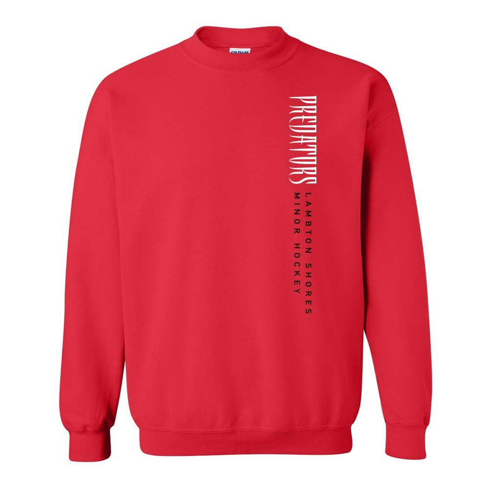 Lambton Shores Predators Youth Heavy Blend Crewneck Sweatshirt