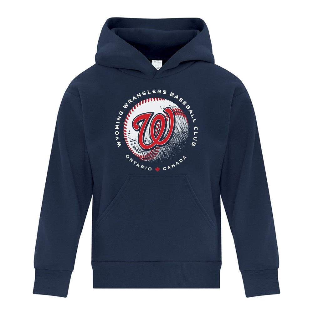 Wyoming Wranglers Youth Fleece Hooded Sweatshirt