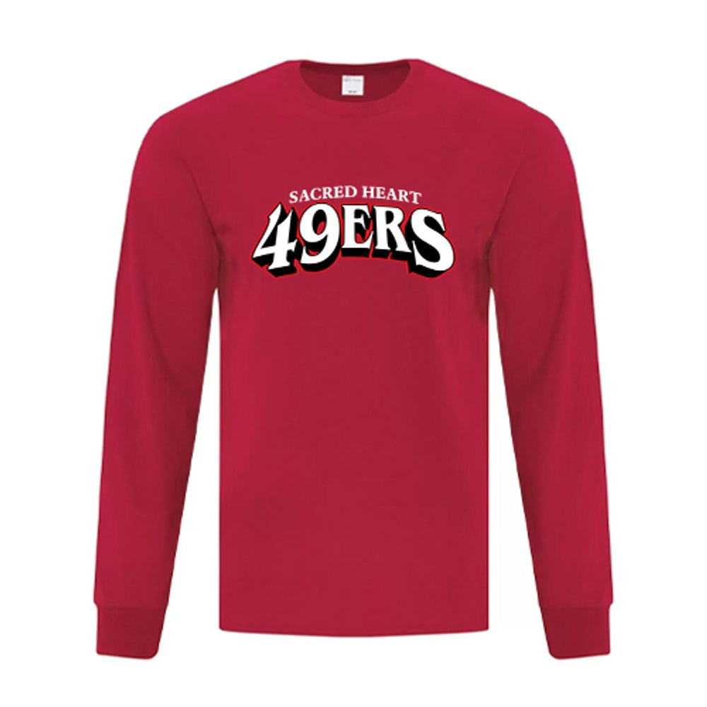 Sacred Heart Youth Everyday Cotton Long Sleeve T-Shirt