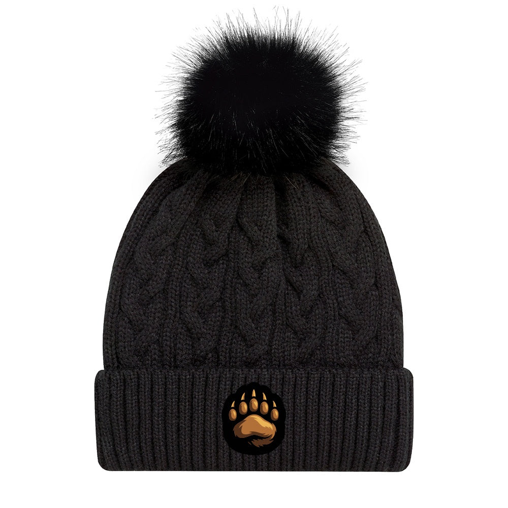 Gregory Drive Faux Fur Pom Pom Cuff Toque