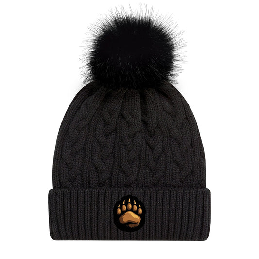 Gregory Drive Faux Fur Pom Pom Cuff Toque