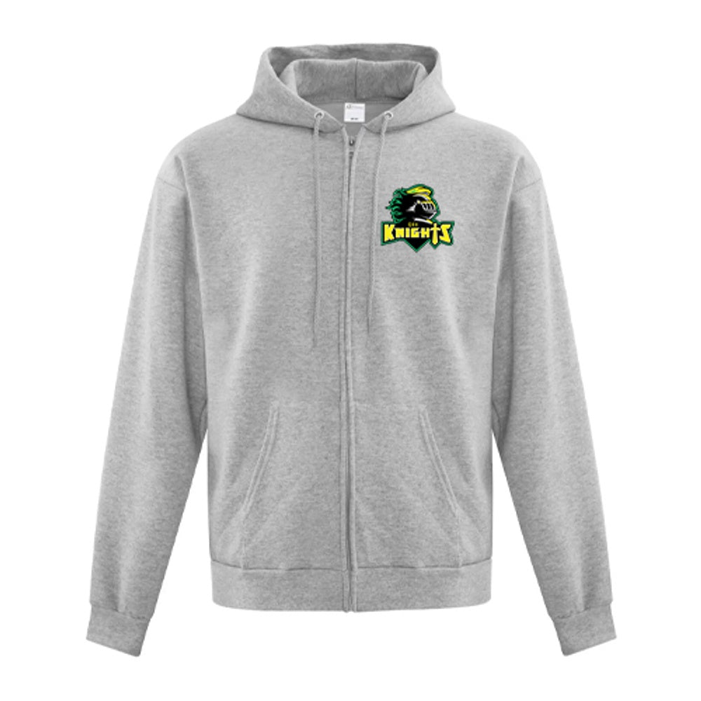 Queen Elizabeth II Sarnia Adult Everyday Fleece Full Zip Hooded Sweatshirt