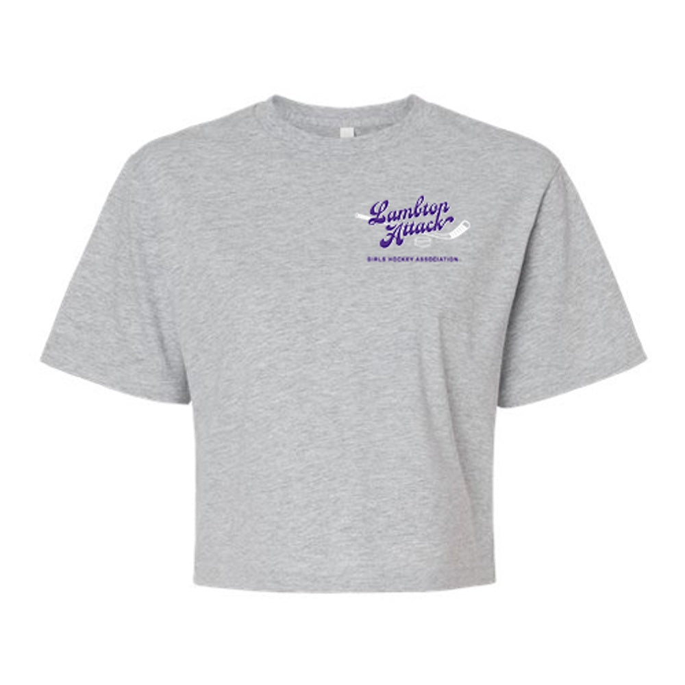 Lambton Attack Ladies' American Apparel Fine Jersey Boxy Tee
