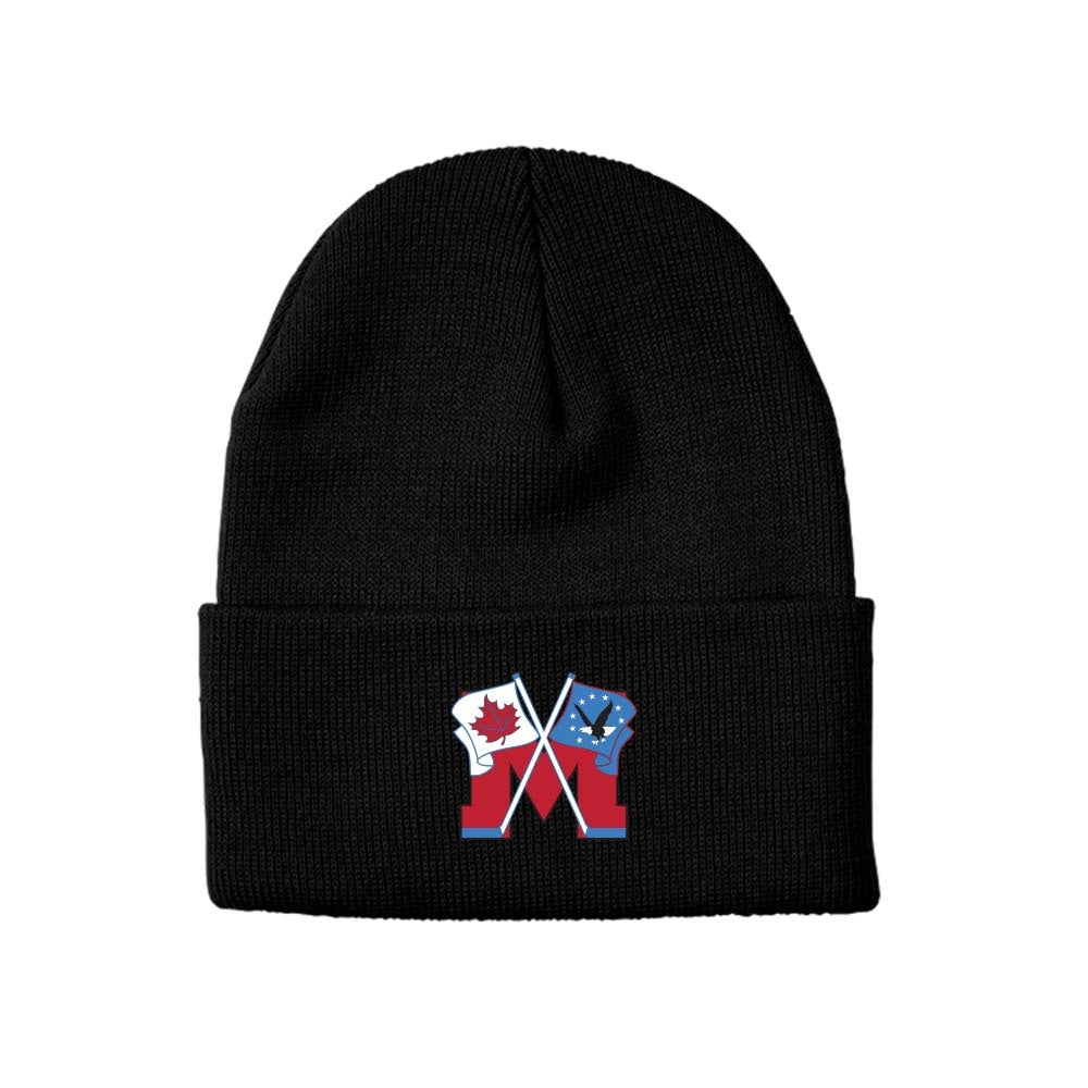 Mooretown Lady Flags Adult Knit Cuff Toque