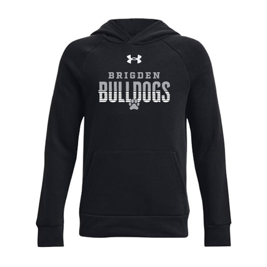 Brigden Youth Under Armour Rival Fleece Hooded Sweatshirt
