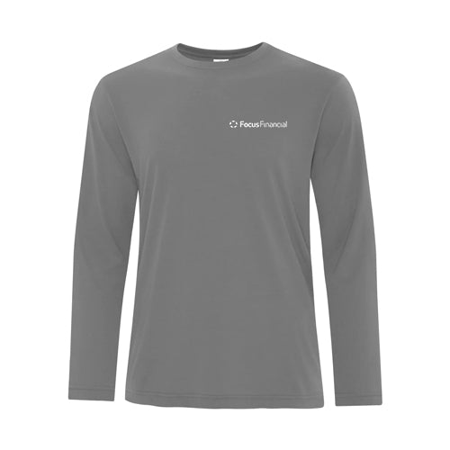 Focus Financial Adult Pro Spun Long Sleeve T-Shirt