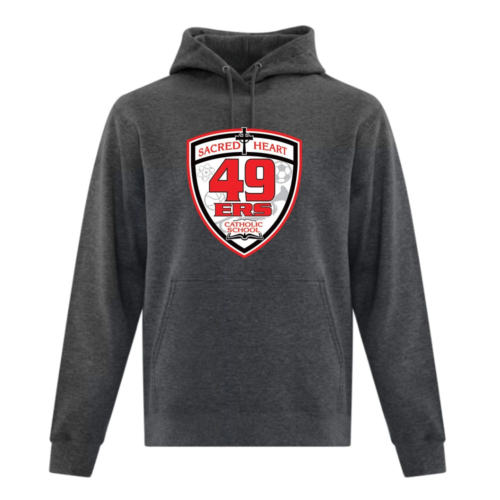 Sacred Heart Adult Everyday Fleece Hooded Sweatshirt