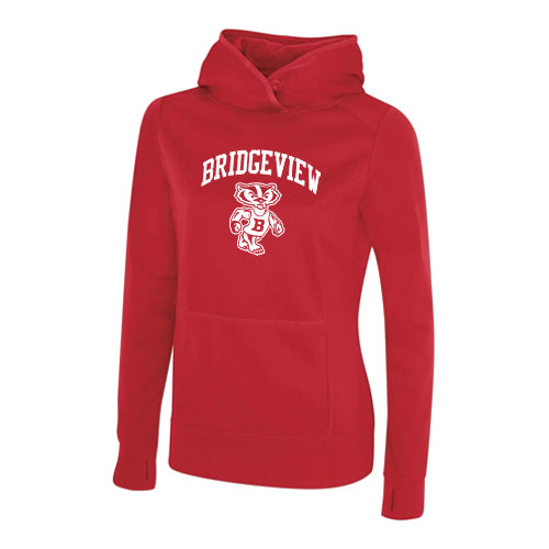 Bridgeview Ladies' Game Day Fleece Hooded Sweatshirt
